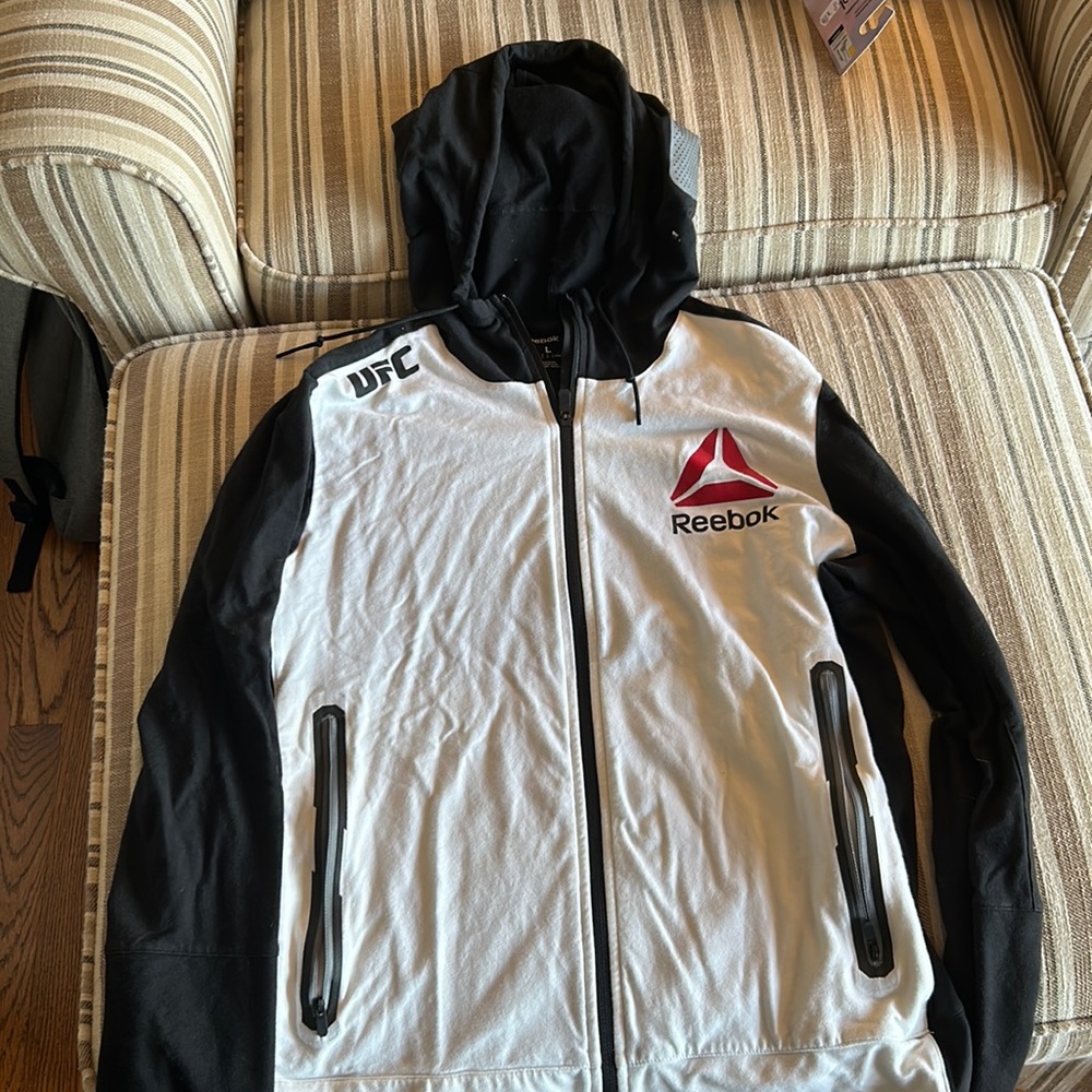 UFC Reebok hoodie. Size L